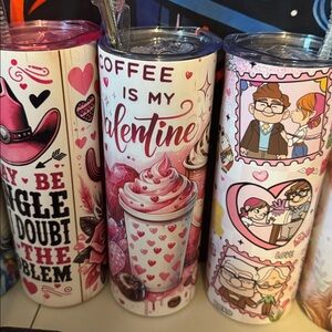 Bundle of Colorful Graphic Tumblers